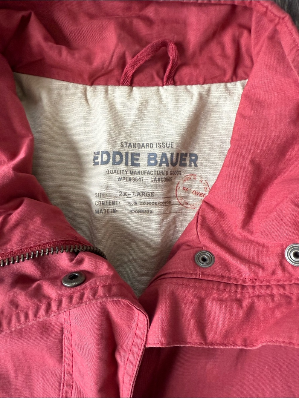 Vintage Eddie Bauer Utility Chore Coat - Picture 2 of 3